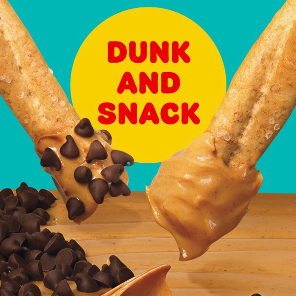 slide 11 of 29, Lunchables Dunkables Pretzel Twists with PB Spread & Choco Chips, 2 oz Tray, 2 oz
