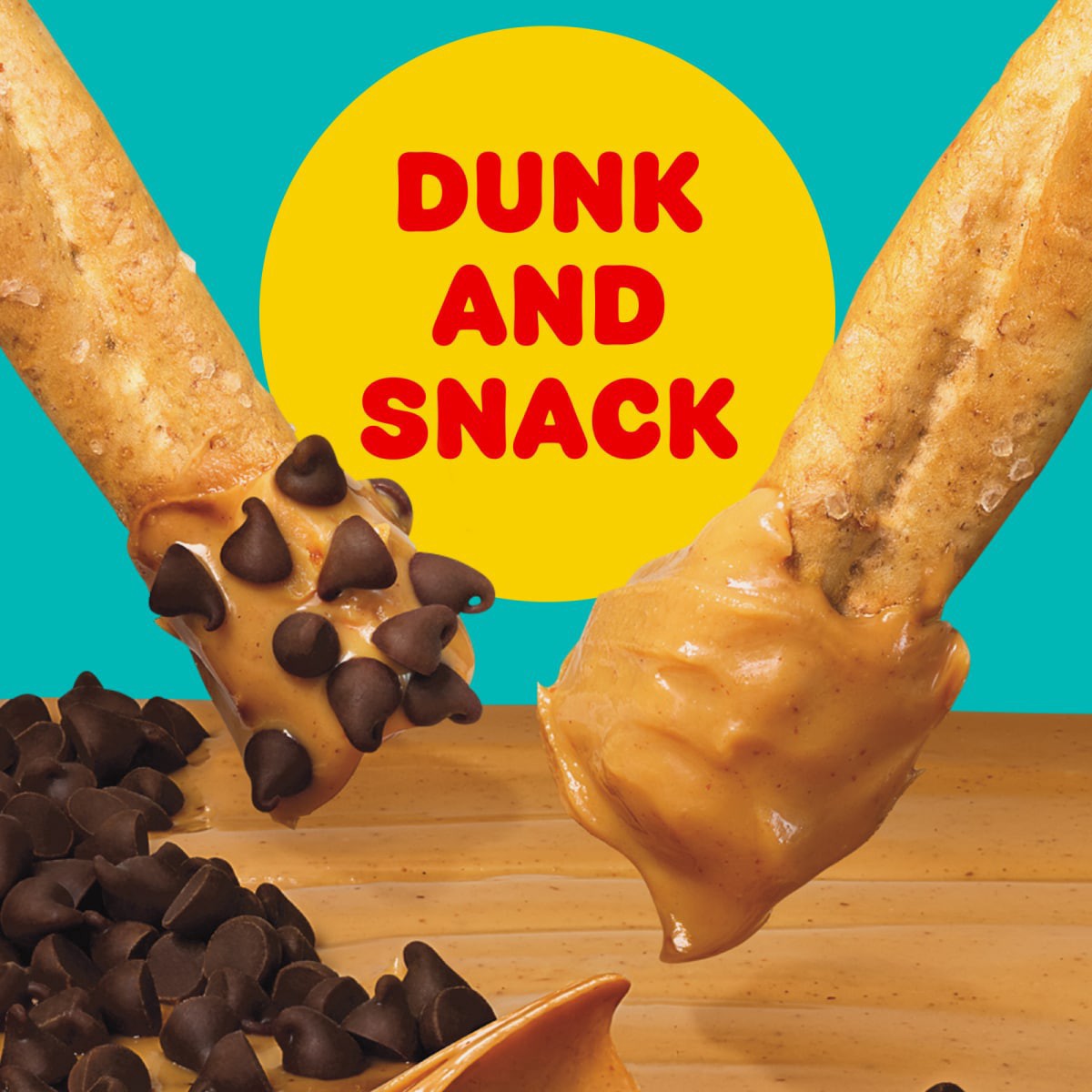 slide 18 of 29, Lunchables Dunkables Pretzel Twists with PB Spread & Choco Chips, 2 oz Tray, 2 oz