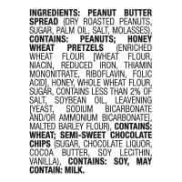 slide 13 of 29, Lunchables Dunkables Pretzel Twists with PB Spread & Choco Chips, 2 oz Tray, 2 oz
