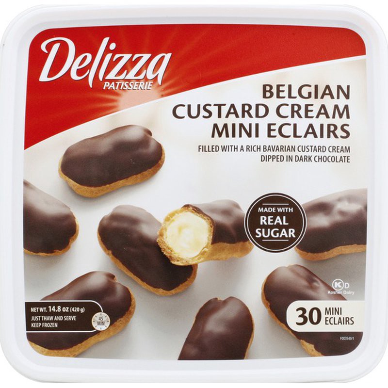 slide 1 of 7, Delizza Choc Top Mini Eclr, 13.2 oz