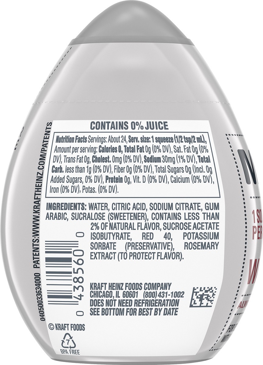 slide 3 of 9, mio Watermelon Lemonade Flavored with other natural flavor Liquid Water Enhancer, 1.62 fl oz Bottle, 1.62 fl oz