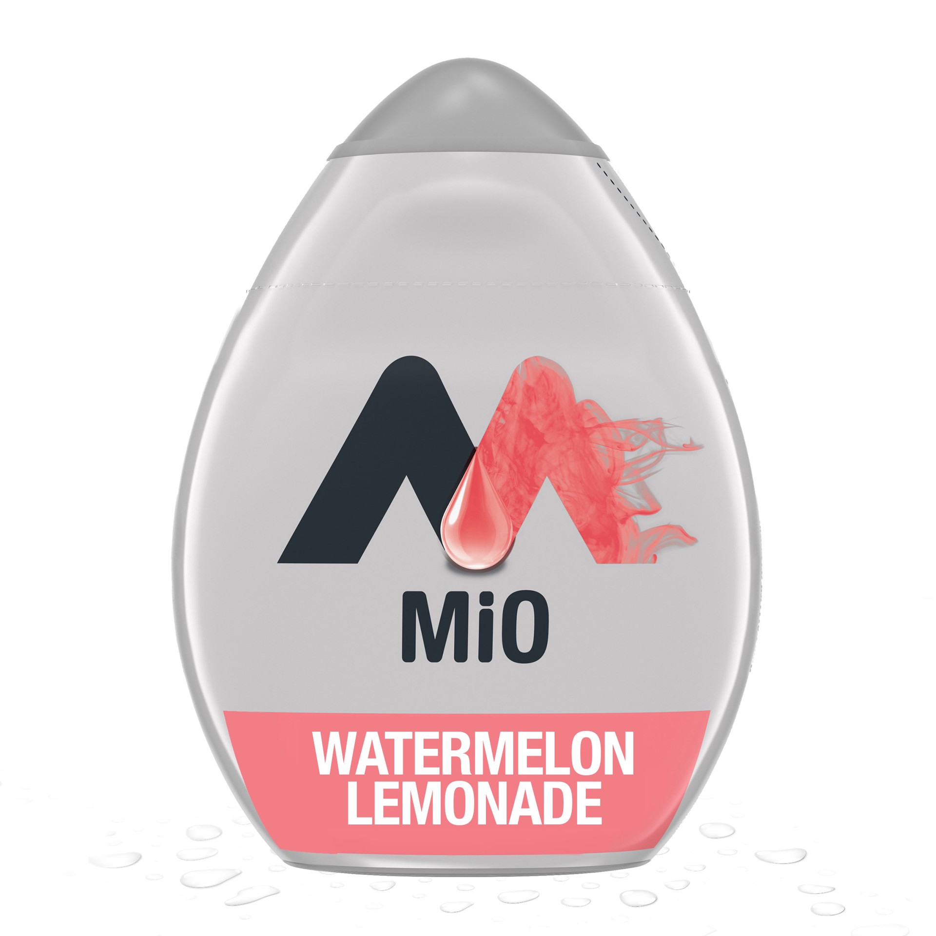 slide 1 of 9, mio Watermelon Lemonade Flavored with other natural flavor Liquid Water Enhancer- 1.62 fl oz, 1.62 fl oz