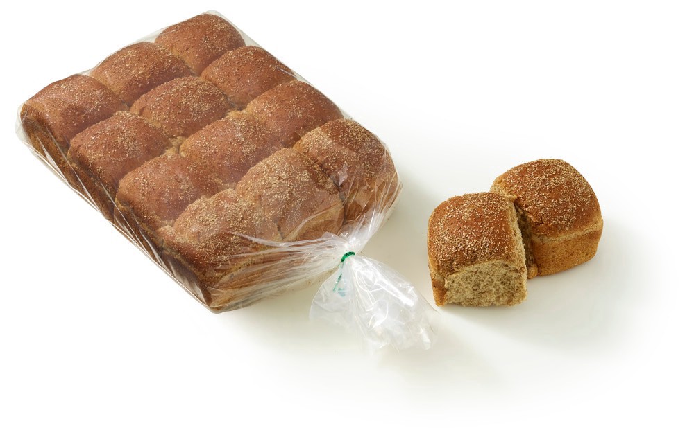slide 3 of 3, Bakery Fresh Wheat Dinner Rolls, 22 oz