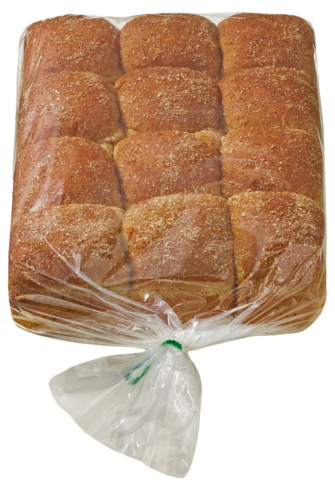 slide 2 of 3, Bakery Fresh Wheat Dinner Rolls, 22 oz