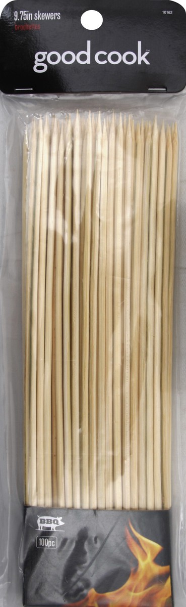 slide 3 of 3, Good Cook Bamboo Skewers 9.75In, 100 ct