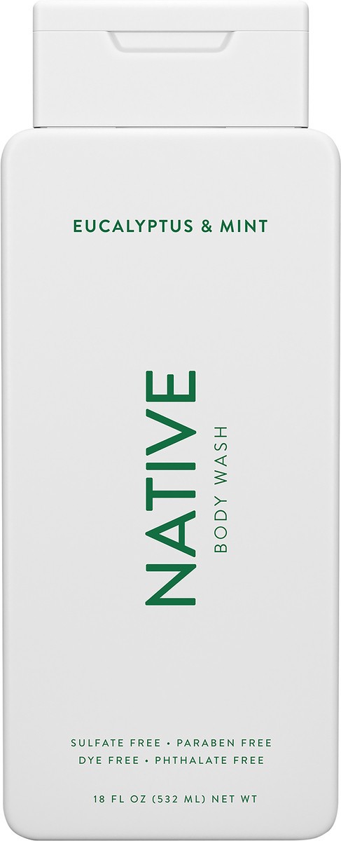 slide 3 of 3, Native Eucalyptus & Mint Body Wash, 18 oz, 18 oz