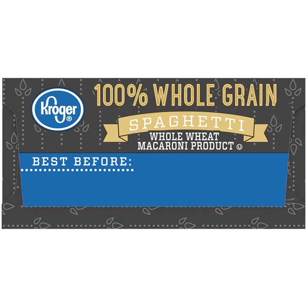 slide 2 of 6, Kroger 100% Whole Wheat Spaghetti, 16 oz
