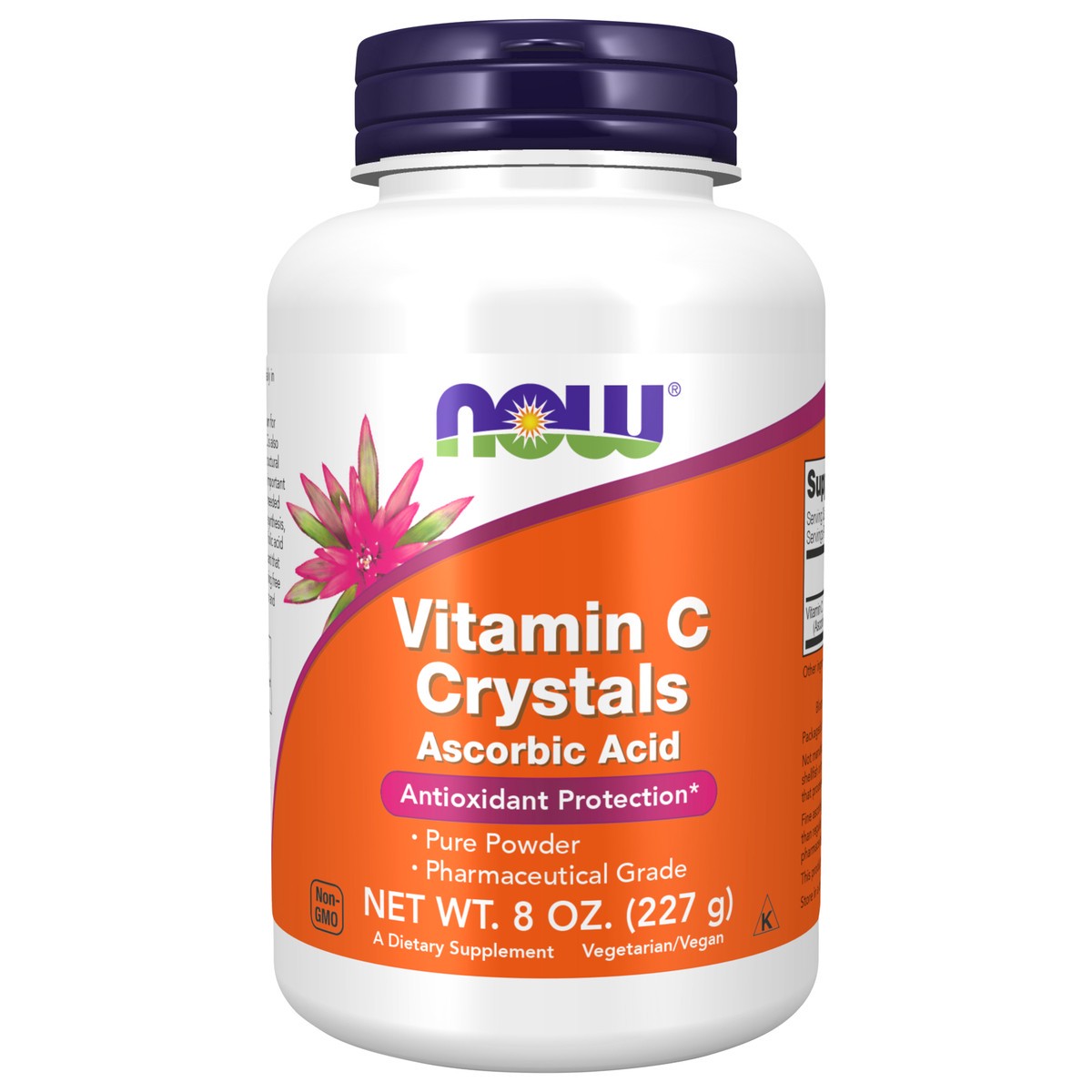 slide 1 of 4, NOW Vitamin C Crystals - 8 oz. Powder, 8 oz