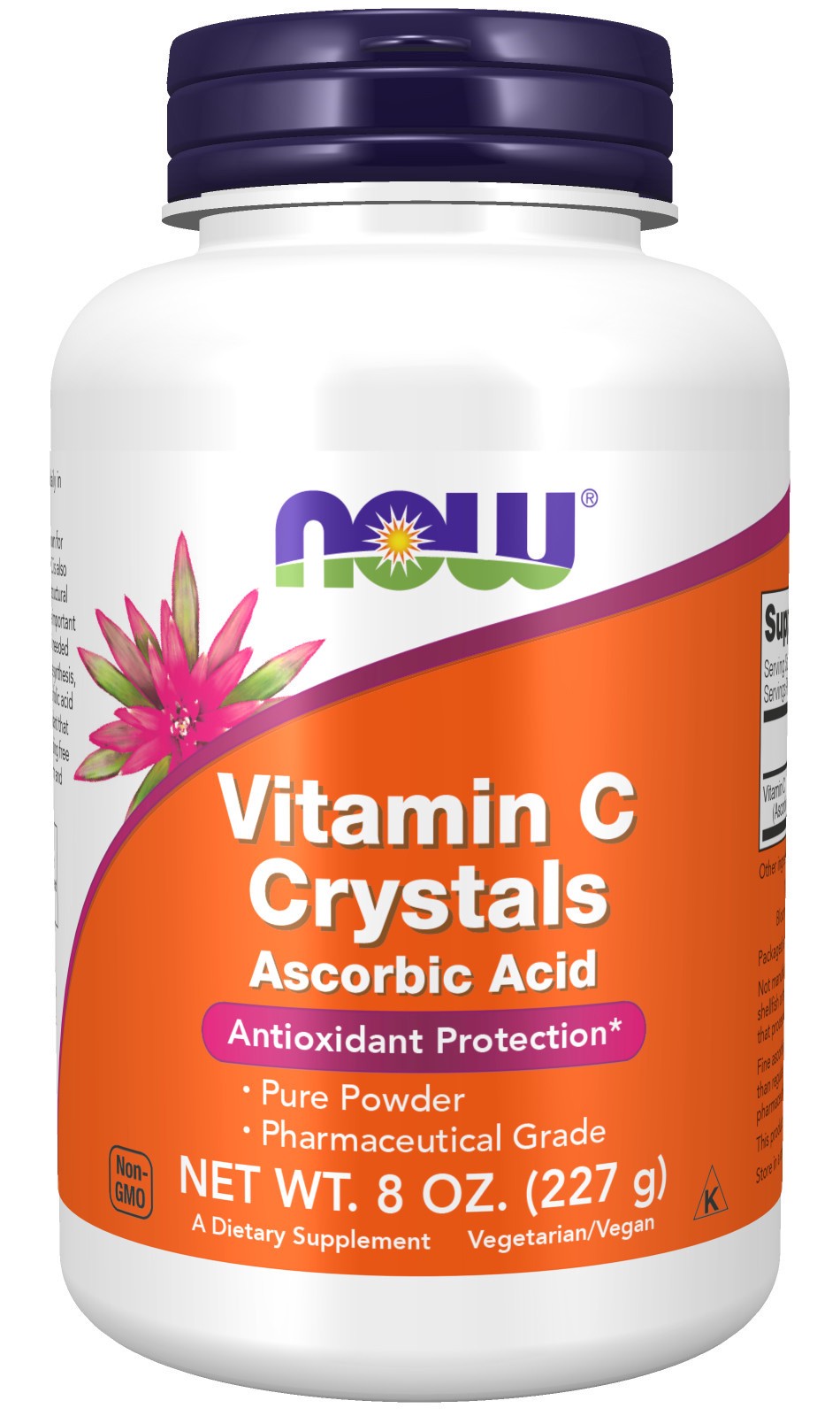slide 1 of 4, NOW Vitamin C Crystals - 8 oz. Powder, 8 oz