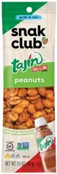 Snak Club Tajin Mild Chili & Lime Peanuts 1.5 oz