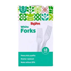 Heavy Duty Forks, White