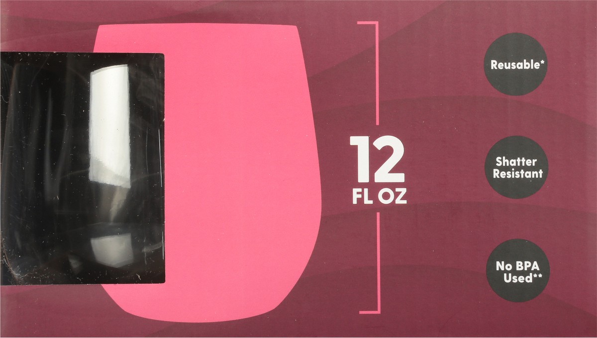 slide 5 of 11, First Street Wine Glass, 4 ct