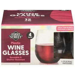 First Street Wine Glass