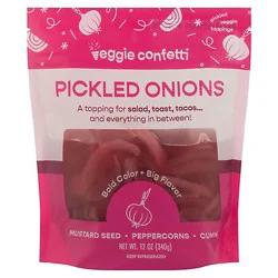 Veggie Confetti Pickled Onions - 12 oz