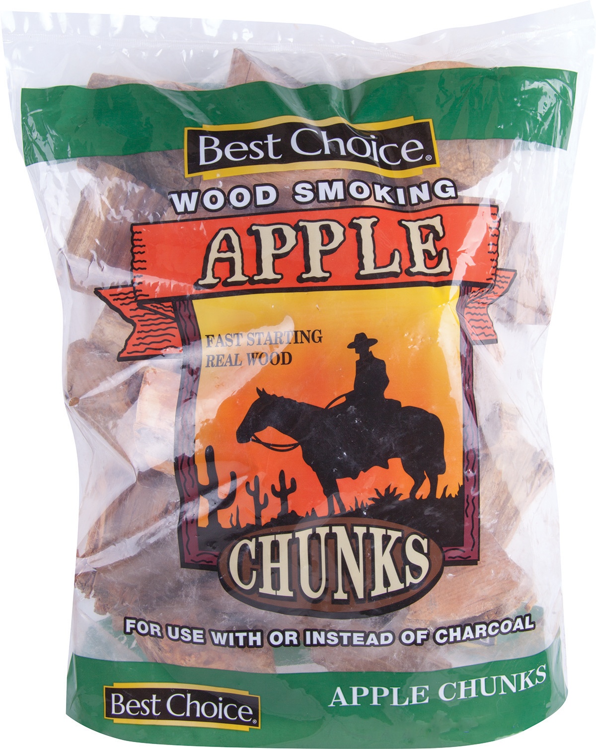 slide 1 of 1, Best Choice Wood Smoking Apple Chunks, 8 lb