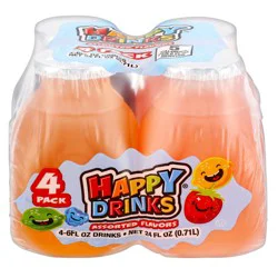 Happy Drinks Assorted 4 Pack