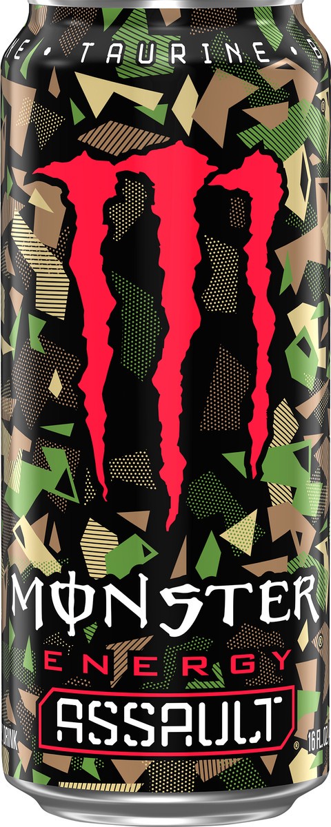 slide 2 of 2, Monster Energy Assault Energy Drink 16 fl oz, 16 fl oz