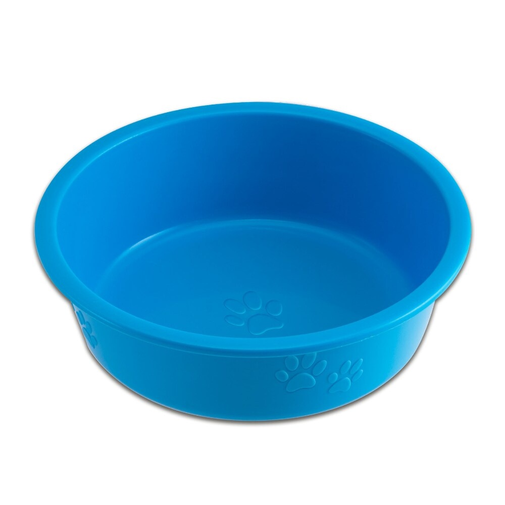 slide 1 of 1, Dolce Luminoso Medium Pet Bowl - Blue, 1 ct