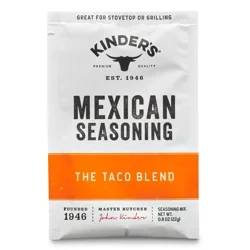 Kinder's Original Taco Seasoning .8 Oz