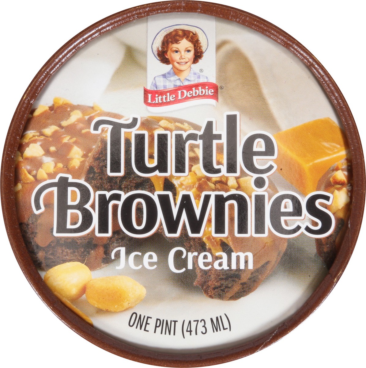 slide 9 of 14, Little Debbie Turtle Brownie Ice Cream 1 pt, 1 pint