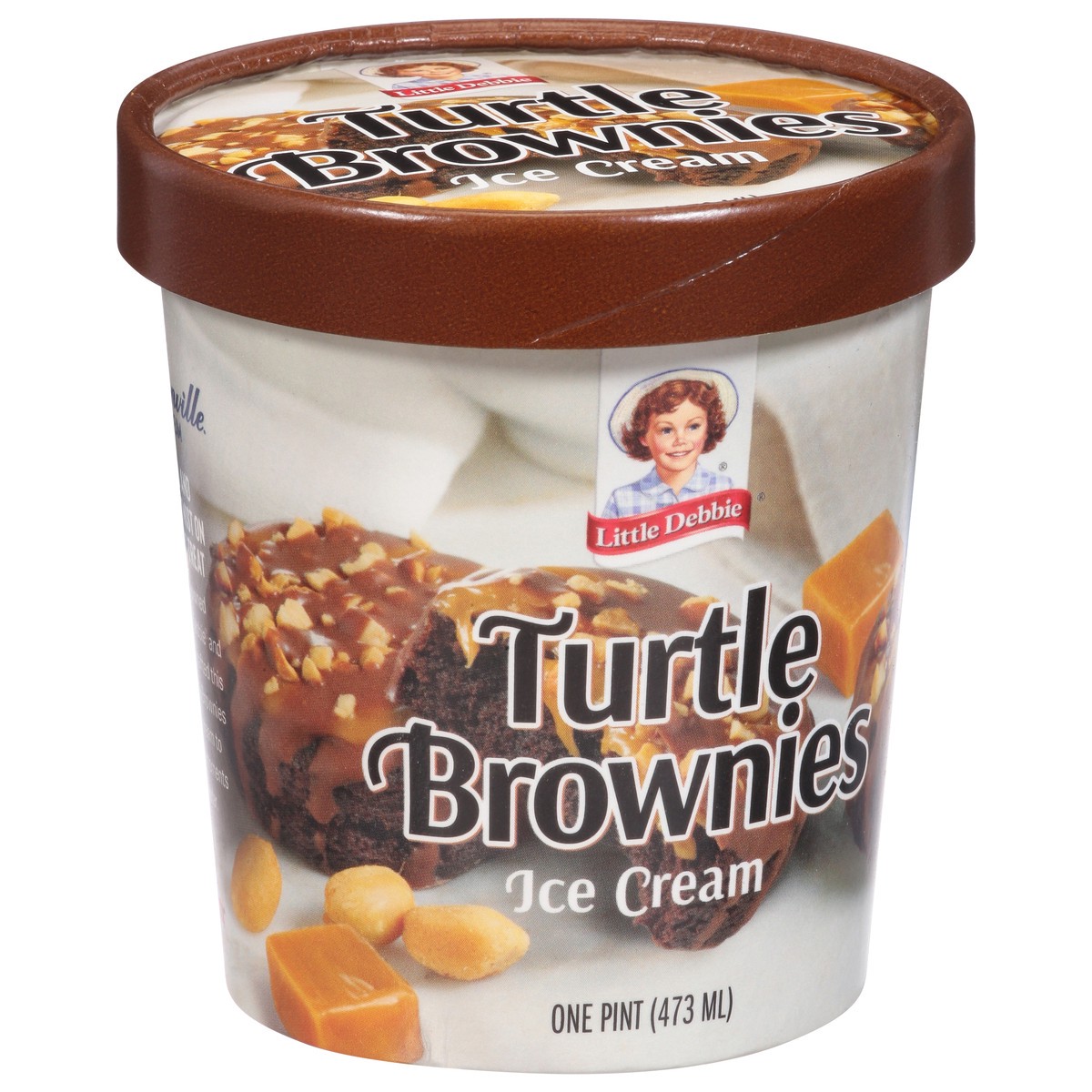 slide 14 of 14, Little Debbie Turtle Brownie Ice Cream 1 pt, 1 pint