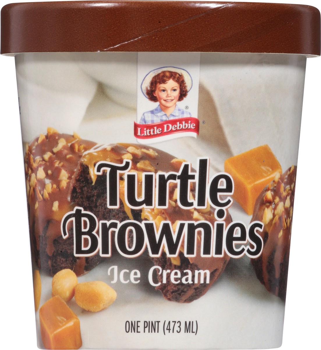 slide 11 of 14, Little Debbie Turtle Brownie Ice Cream 1 pt, 1 pint