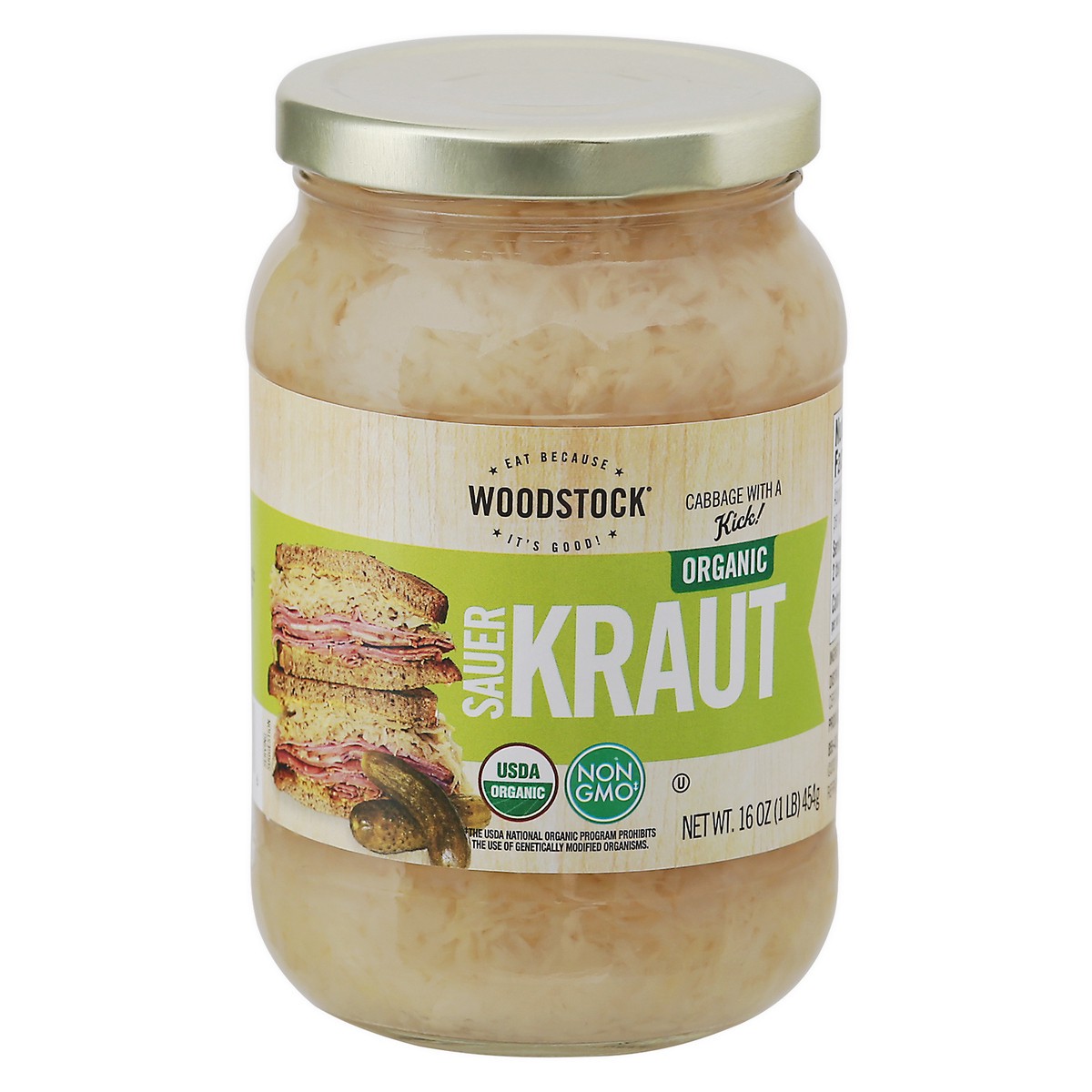 slide 11 of 14, Woodstock Organic Sauerkraut 16 oz, 16 oz