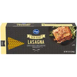 Kroger Oven Ready Lasagna Noodles
