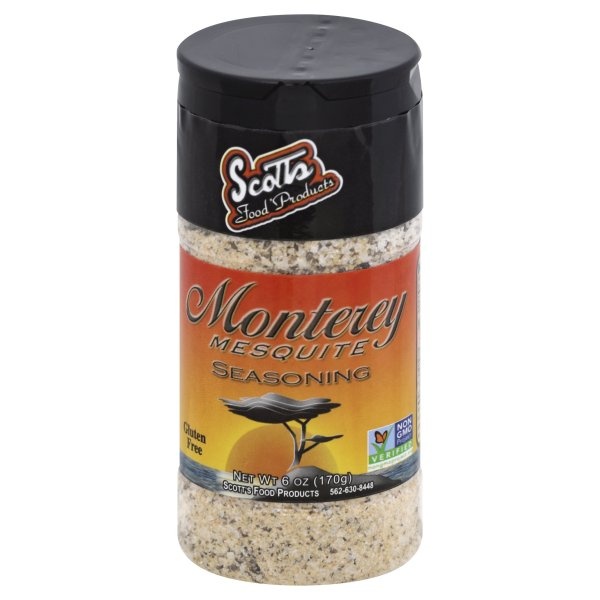 slide 1 of 1, Scotts Monterey Mesquite Seasoning, 6 oz