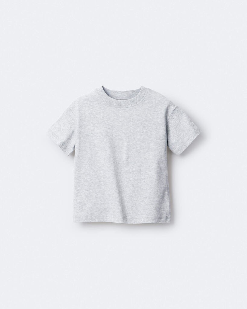 slide 2 of 6, Otteravenue Toddler Short-Sleeve Relaxed Tee - Heather Grey Heather Grey 2T, 1 ct