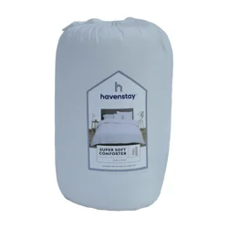 Havenstay Seasonal Comforter, Full Queen, Brilliant White