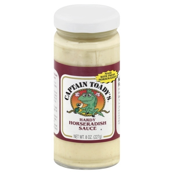 slide 1 of 1, Captain Toady's Horseradish Sauce 8 oz, 8 oz