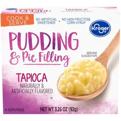 Kroger Tapioca Pudding & Pie Filling - 3.25 oz