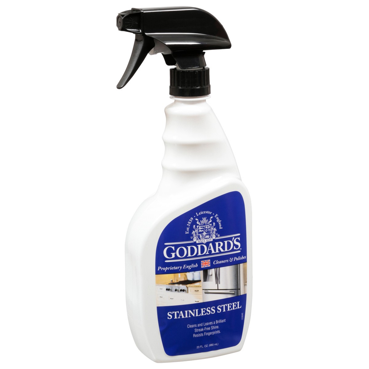 slide 9 of 9, Goddard Stainless Steel Cleaner, 23 oz