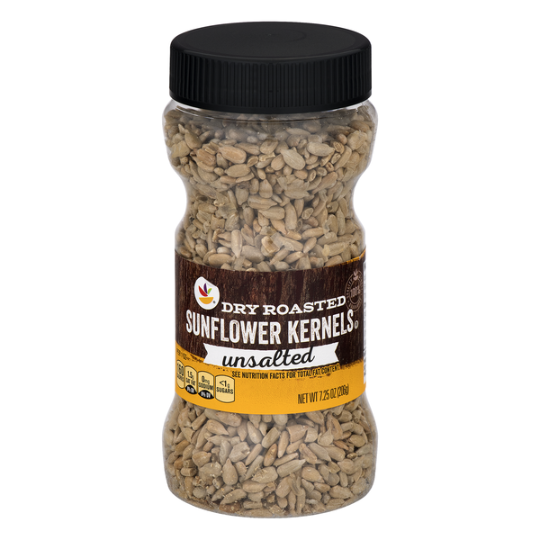slide 1 of 1, Giant Dry Roasted Sunflower Kernels Unsalted, 7.25 oz