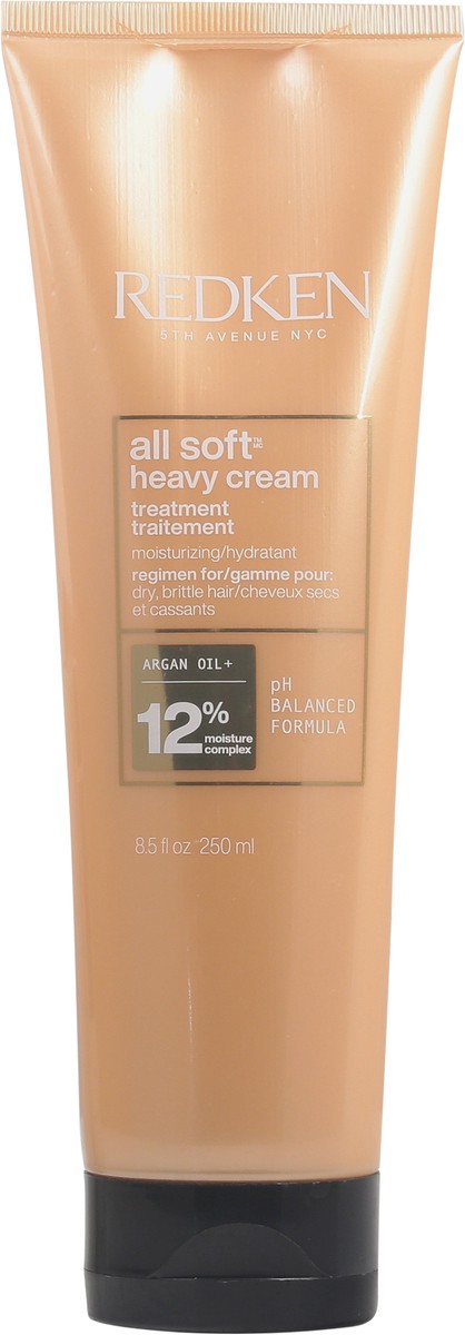 slide 4 of 11, Redken All Soft Moisturizing Heavy Treatment Cream 8.5 fl oz, 8.5 fl oz