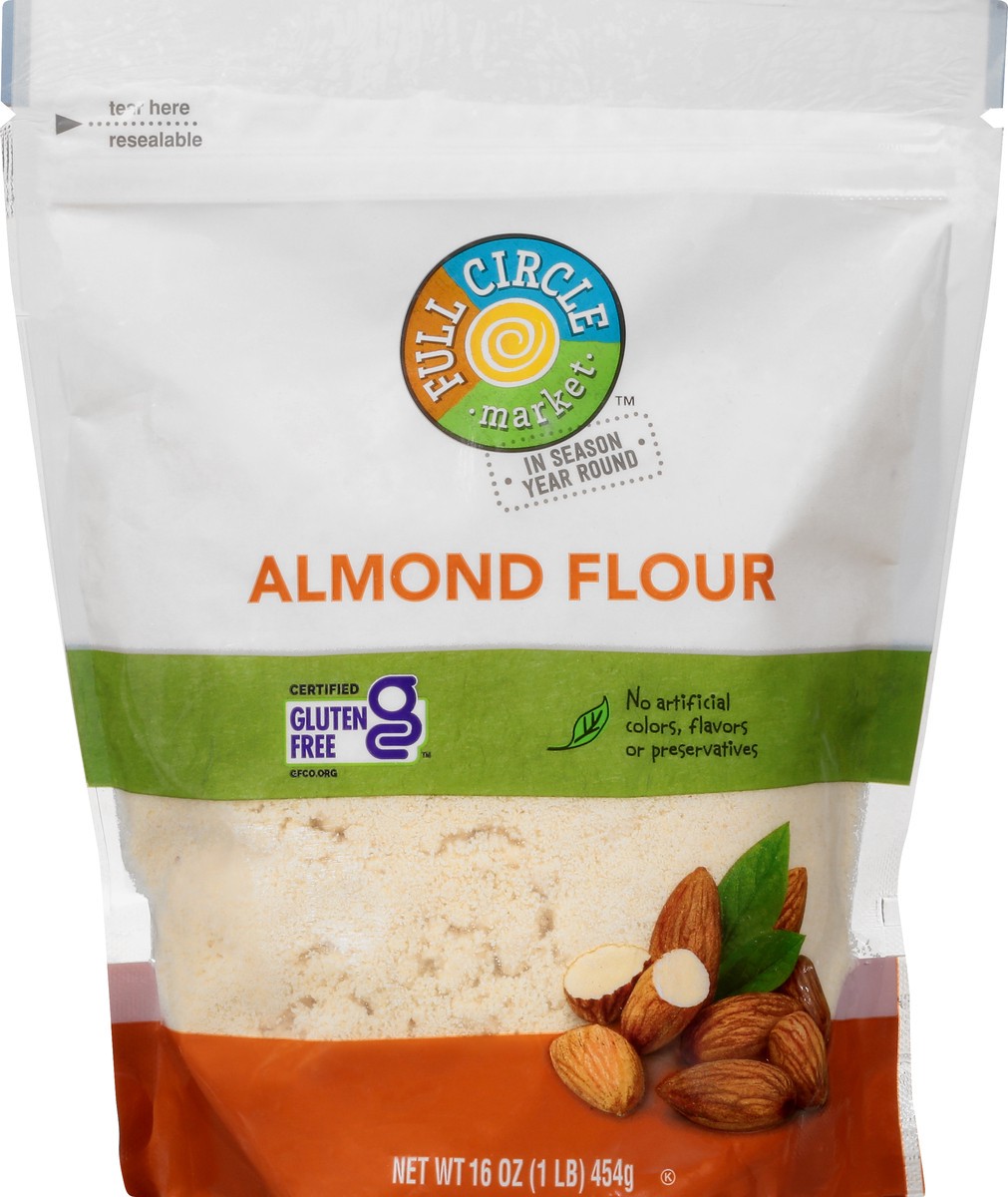 slide 5 of 9, Full Circle Market Almond Flour 16 oz, 16 oz