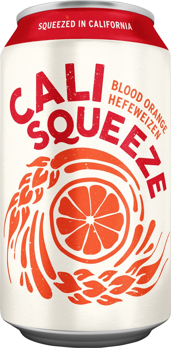 slide 2 of 3, Cali Squeeze Hefeweizen Blood Orange Beer 12 fl oz, 12 fl oz