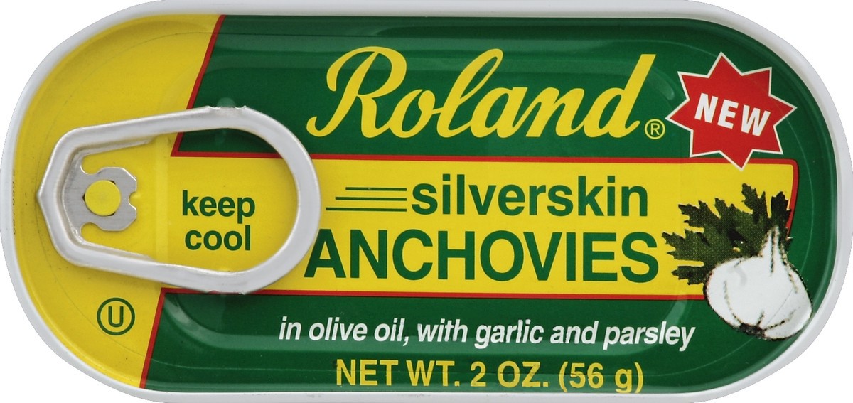 slide 1 of 2, Roland Anchovies 2 oz, 2 oz