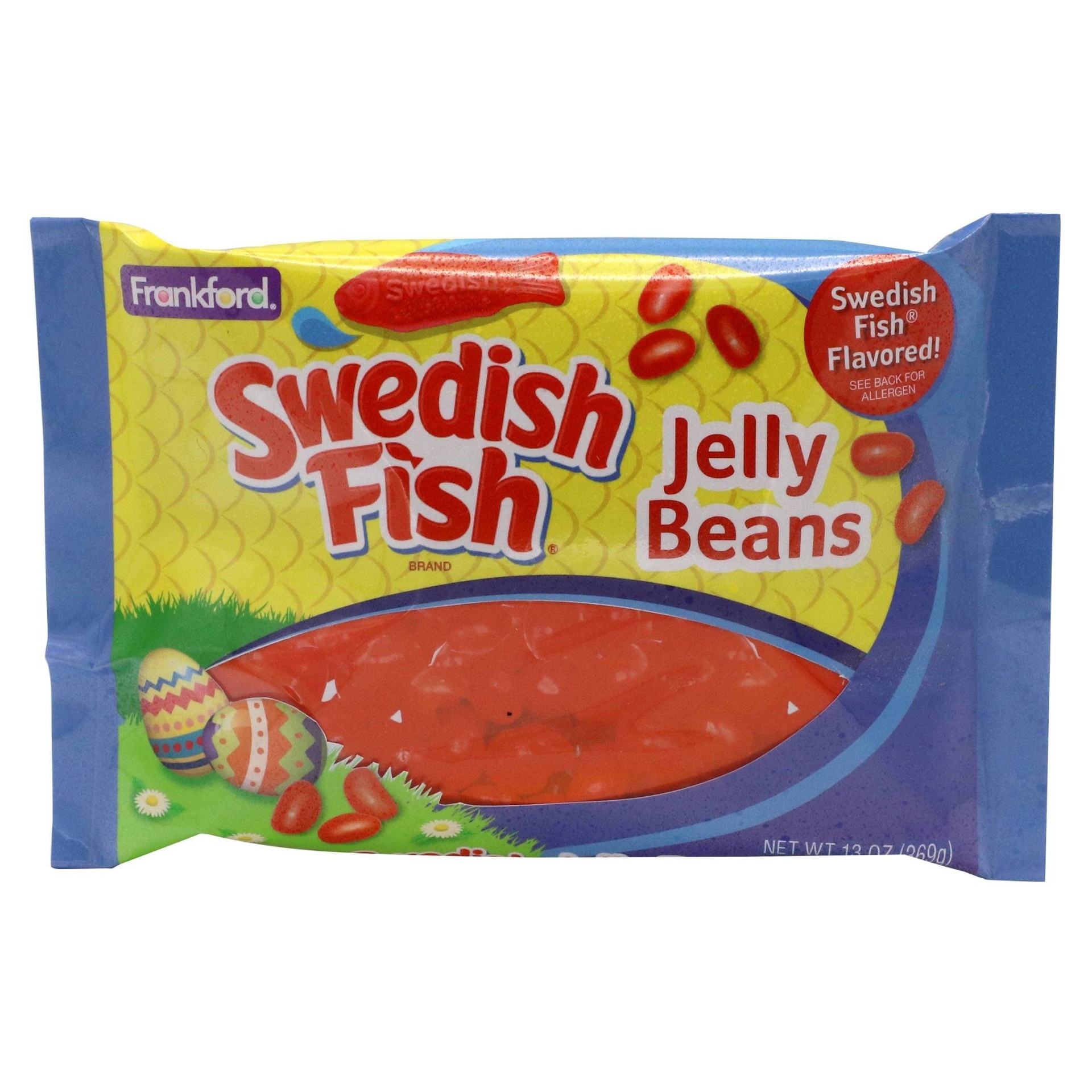 slide 1 of 1, Swedish Fish Jelly Beans, 13 oz