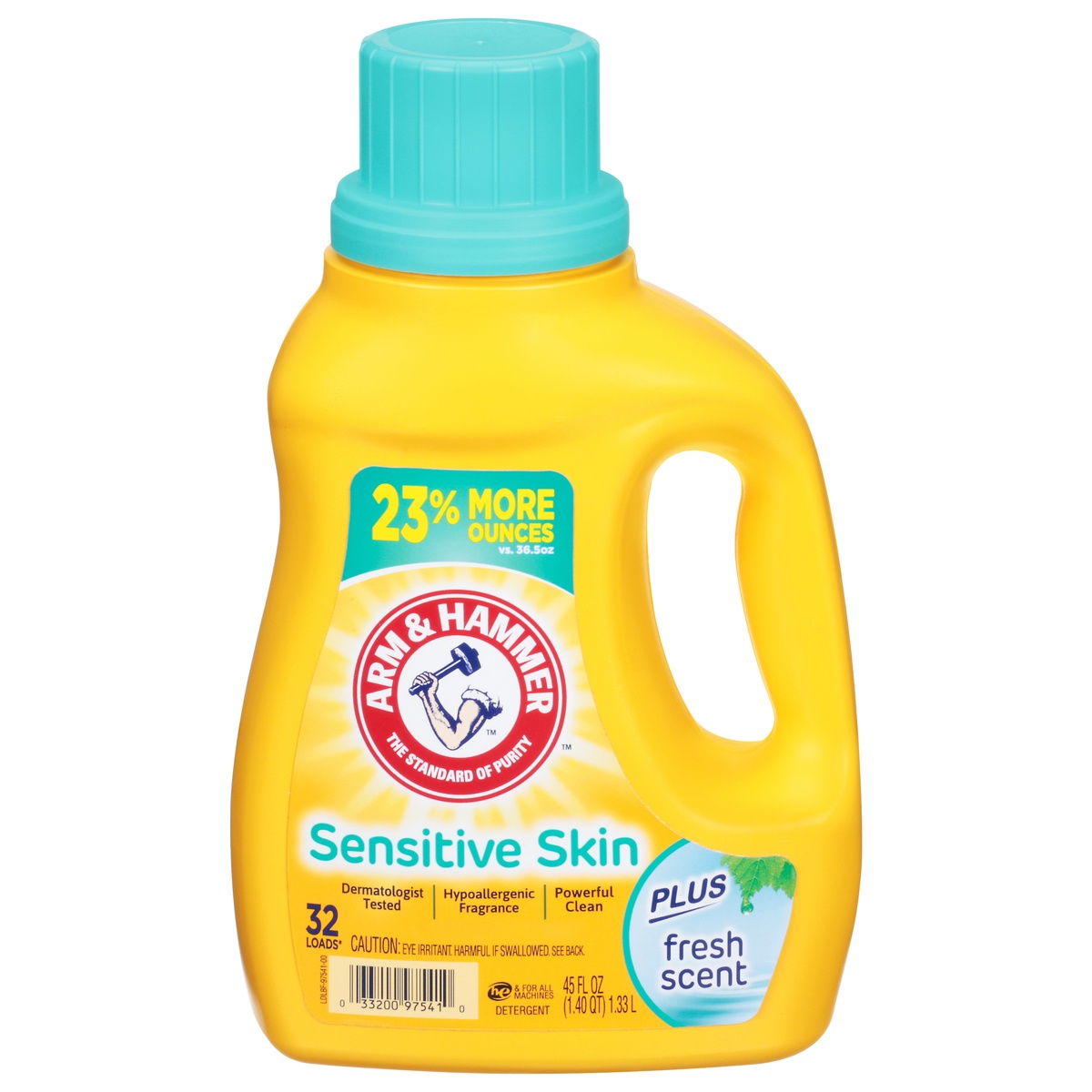 slide 1 of 1, ARM & HAMMER Oxi Clean Sensitive Skin Fresh Scent Detergent 45 fl oz, 45 fl oz