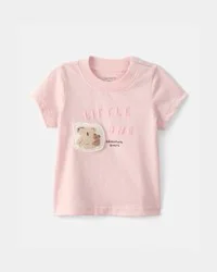 Carter's Baby Girl 'Little One' Koala Graphic Tee - Pink, 24M