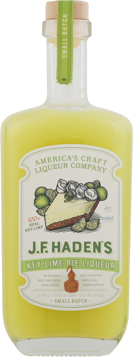 slide 11 of 11, J.F. Haden's Small Batch Key Lime Pie Liqueur 750 ml, 750 ml