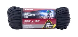 KingCord Paracord 550 Diamond Braid Nylon Rope - 0.15625" x 100'