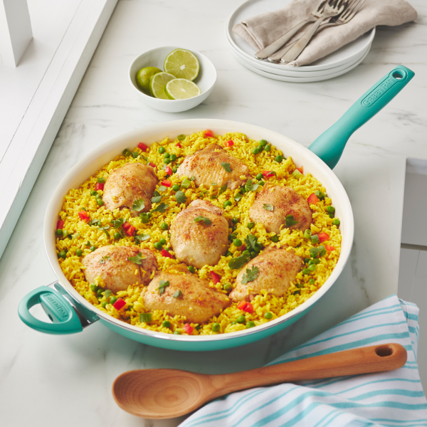 slide 16 of 16, GreenPan Rio Collection Healthy Ceramic Nonstick 13.5 Inch Frypan 1 Each, 1 ct