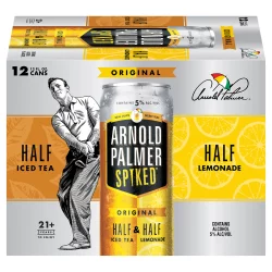 Arnold Palmer Half & Half Ice Tea Lemonade Flavored Malt Beverage, 5% ABV