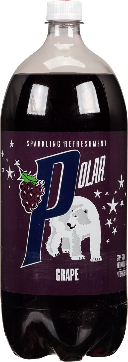 slide 2 of 14, Polar Grape Soda- 2 liter, 2 liter