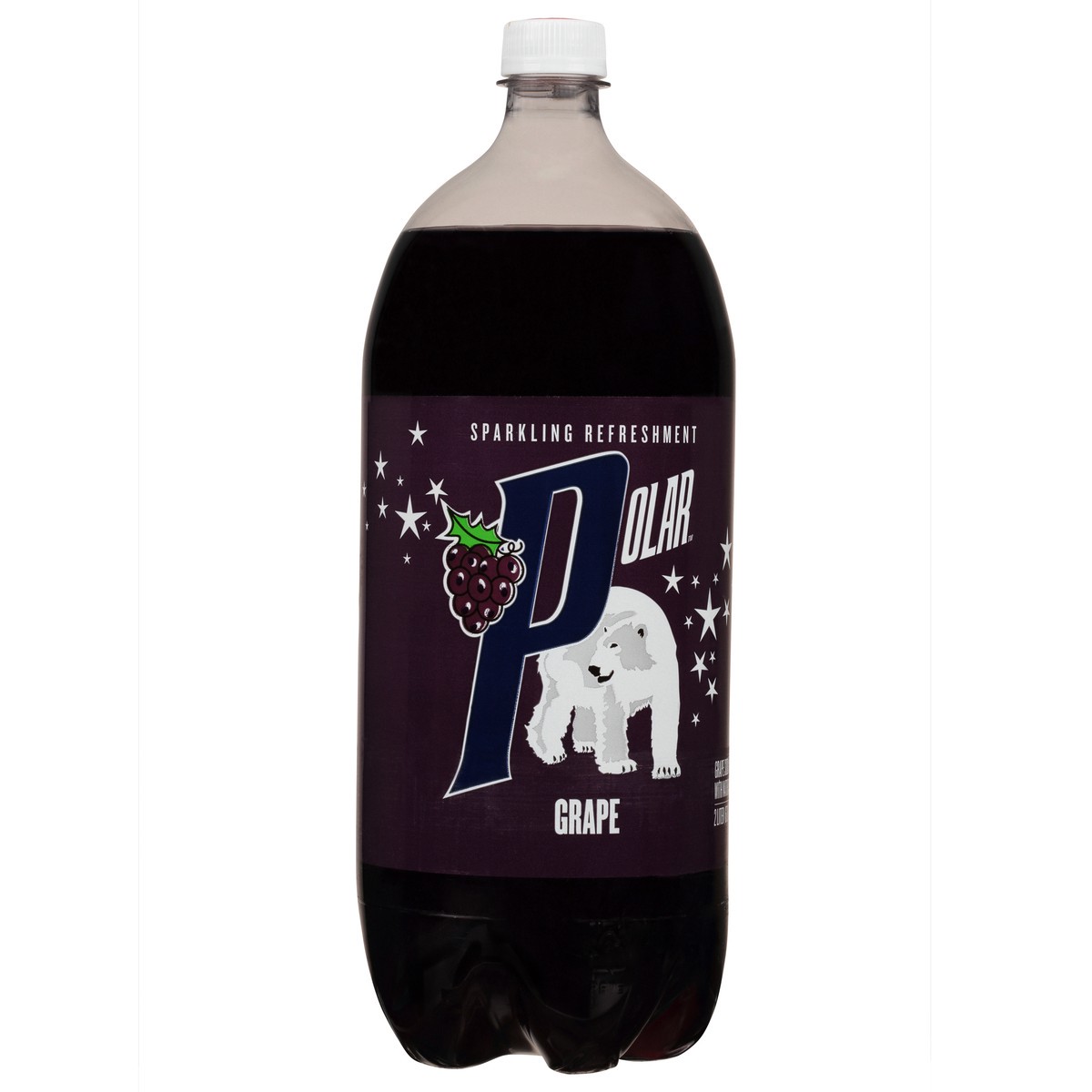 slide 4 of 14, Polar Grape Soda- 2 liter, 2 liter