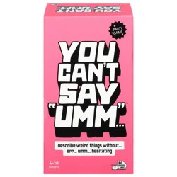 Big Potato Games 4 - 10 Players You Can't Say Umm 1 ea