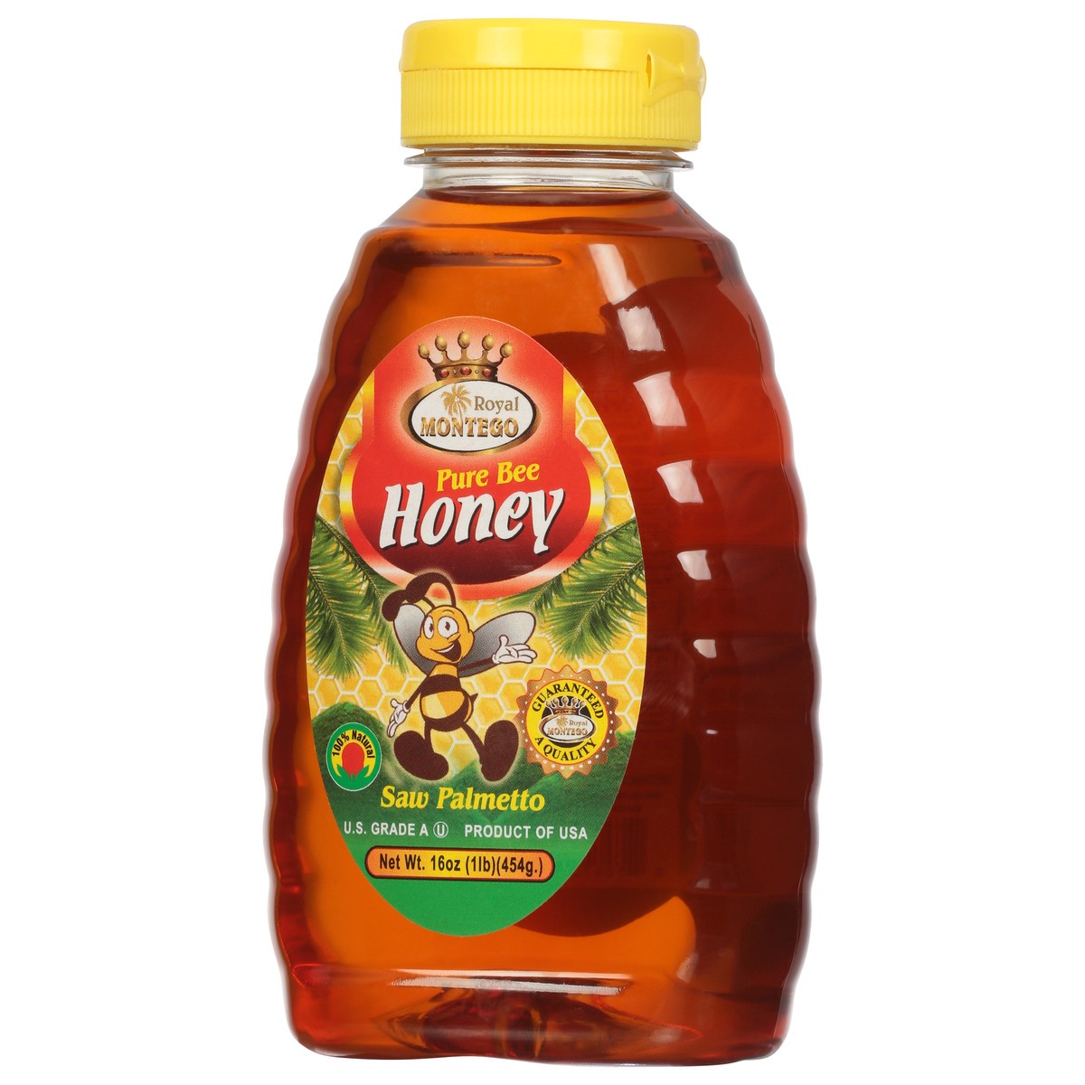 slide 2 of 4, Royal Montego Saw Palmetto Pure Bee Honey 16 oz, 16 oz